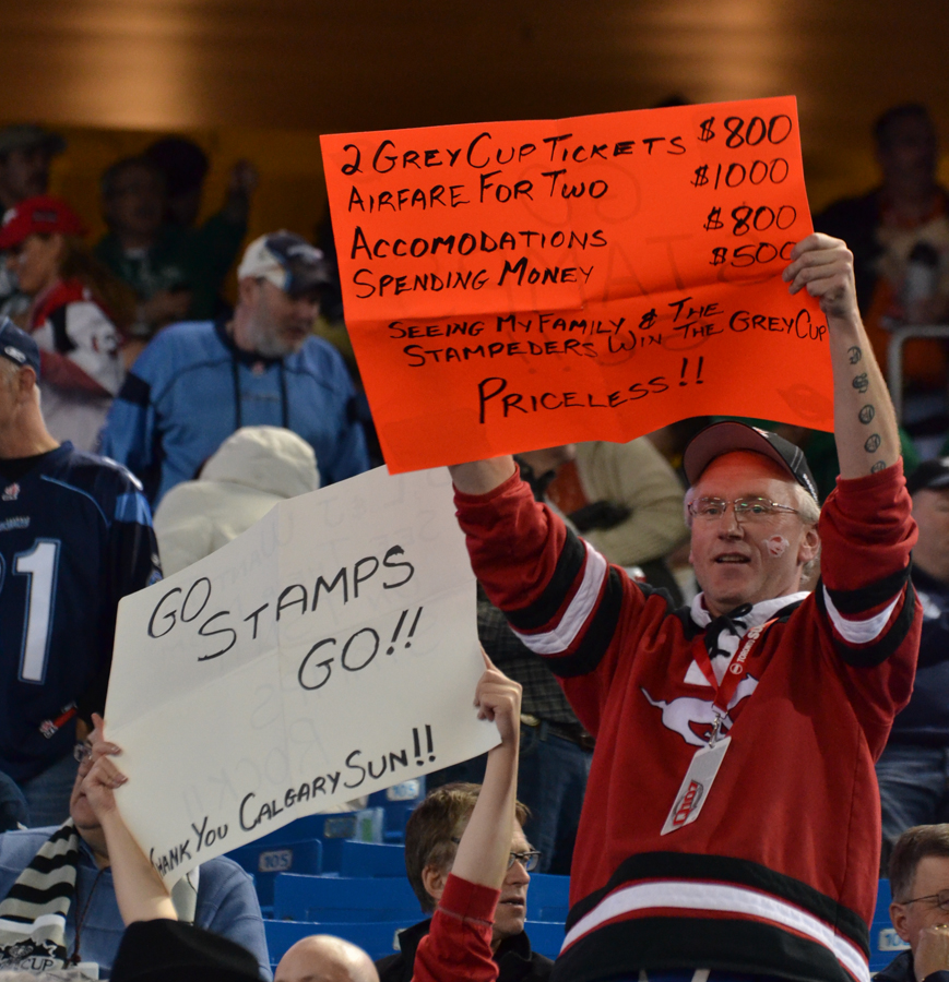 100th Grey Cup Toronto Argonauts - Calgary Stampeders