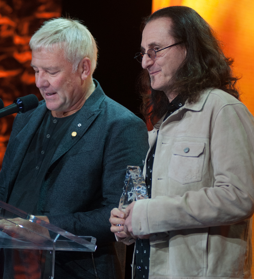 CMW 2017 - Canadian Music Week 2017 - CMBIA - Canadian Music and Broadcast Awards - Alex Lifeson and Geddy Lee