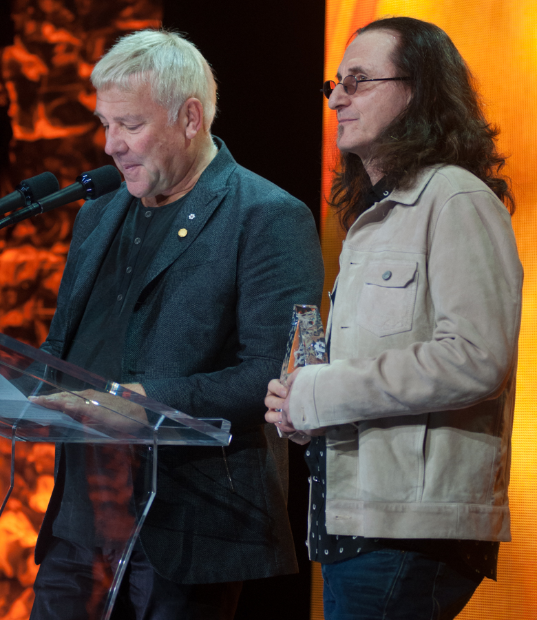 CMW 2017 - Canadian Music Week 2017 - CMBIA - Canadian Music and Broadcast Awards - Alex Lifeson and Geddy Lee