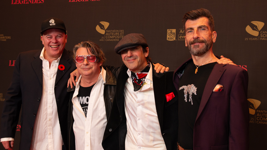 2023 Canadian Songwriters Hall of Fame - Steve Hawley, E.P. Bergen, James Di Salvio, Haig Vartzbedian