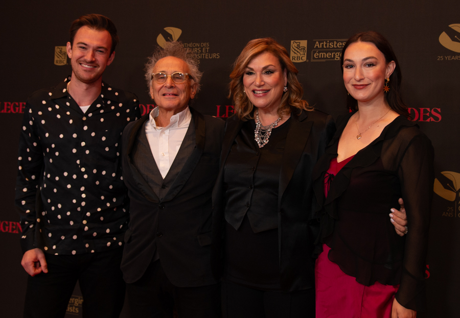 2023 Canadian Songwriters Hall of Fame - Ezra Jordan, Marc Jordan, Amy Sky, Zoe Sky Jordan