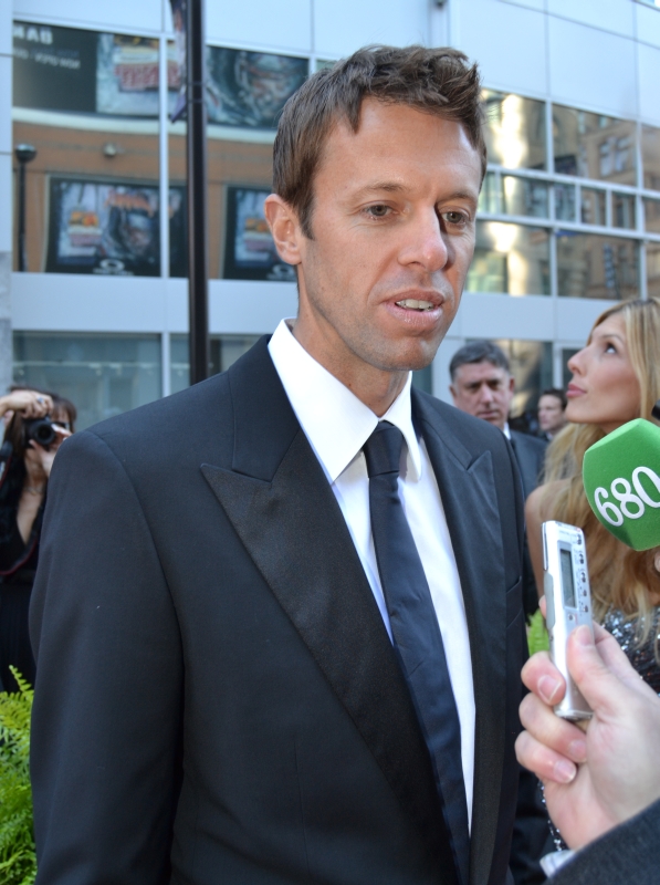 2011 CWOF Canada Walk Of Fame Red Carpet - Daniel Nestor