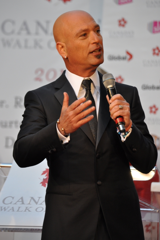 2011 CWOF Canada Walk Of Fame Red Carpet - Howie Mandel