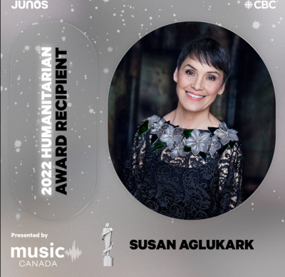 2022 JUNO Awards Humanitarian JUNO Award - Susan Aglukark