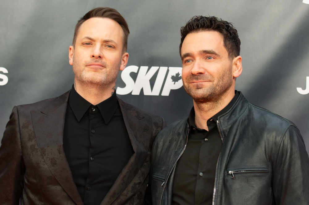 2025 JUNO Awards Orange Carpet - Dallas Smith and Allan Hawco