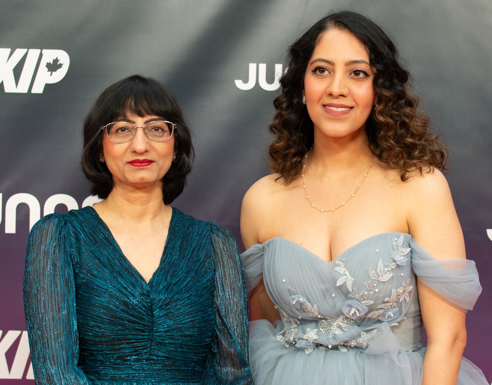 2025 JUNO Awards Orange Carpet - Cinnamon Sandhu