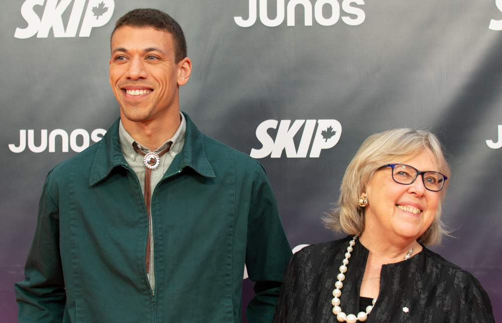 2025 JUNO Awards Orange Carpet - Elizabeth May