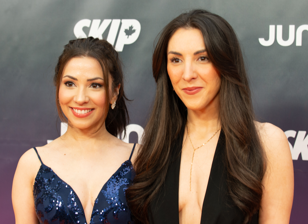 2025 JUNO Awards Orange Carpet - Maysa Sharifi and Tiana Sharifi