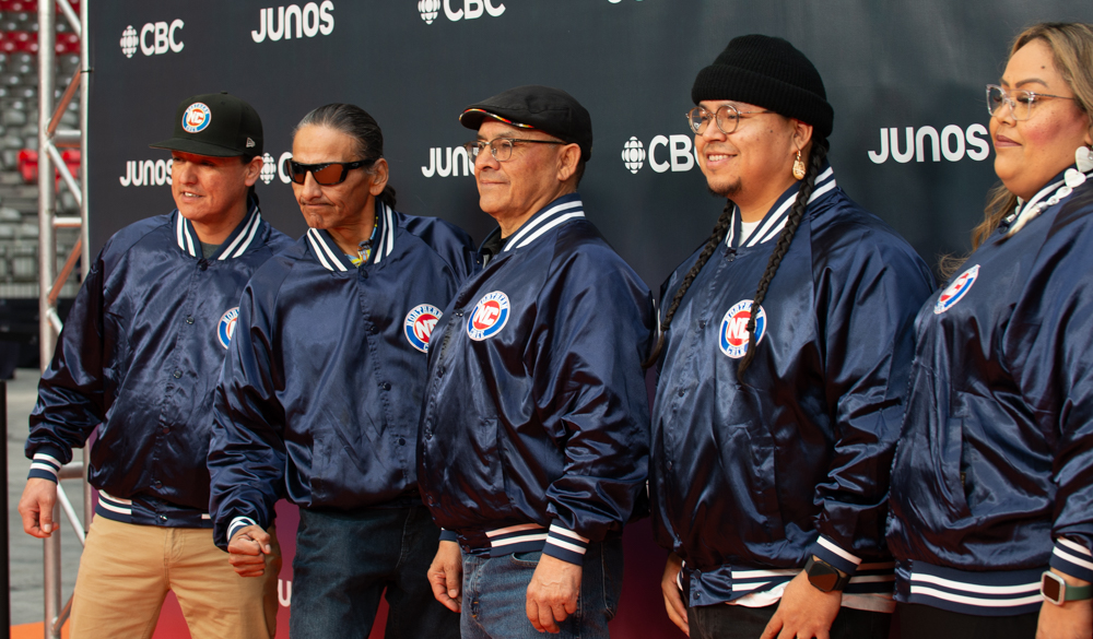 2025 JUNO Awards Orange Carpet - Northern Cree