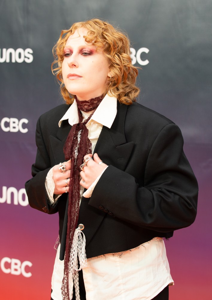 2025 JUNO Awards Orange Carpet - Maddee Ritter