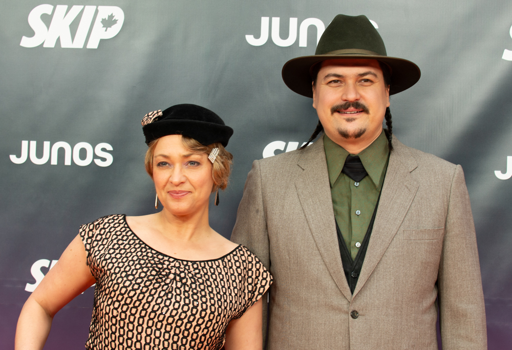 2025 JUNO Awards Orange Carpet - Blue Moon Marquee