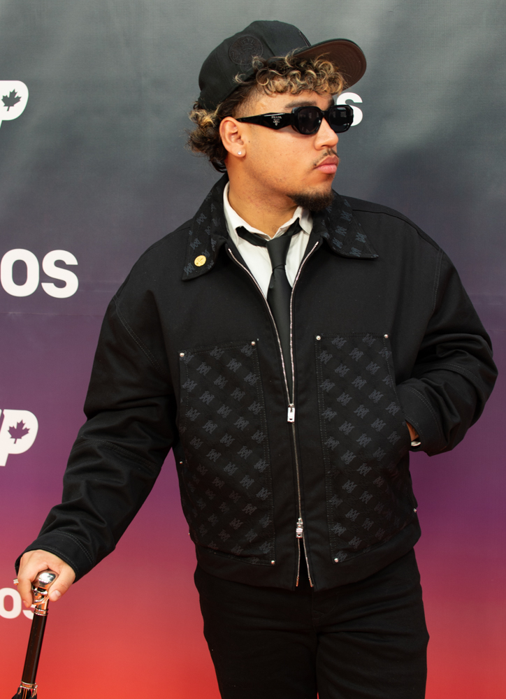 2025 JUNO Awards Orange Carpet - Dom Vallie