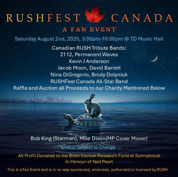 2025 RUSHFest Canada - TD Music Hall, Nina DiGregorio, Kevin Anderson, Hugh Syme, Jacob Moon, David Barrett, Bob King Mike Dixon, Permanent Waves, 2112