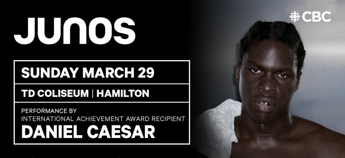 2026 JUNO Awards, Hamilton, March 26-29, Billy Talent, International Achievement Award