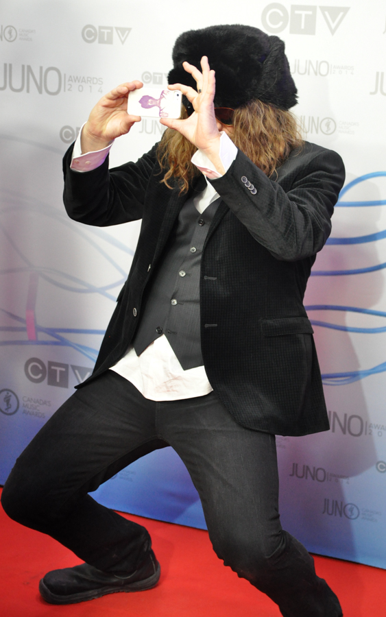 2014 Juno Awards - Red Carpet Lee Harvey Osmond