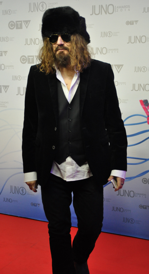 2014 Juno Awards - Red Carpet Lee Harvey Osmond