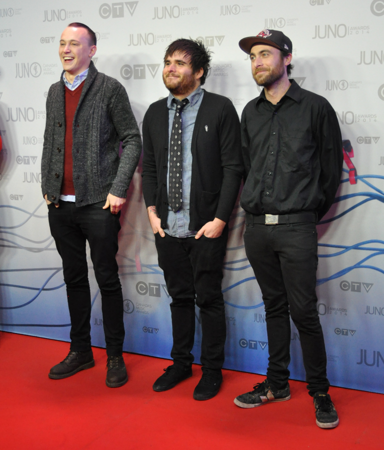 2014 Juno Awards - Red Carpet The Flatliners