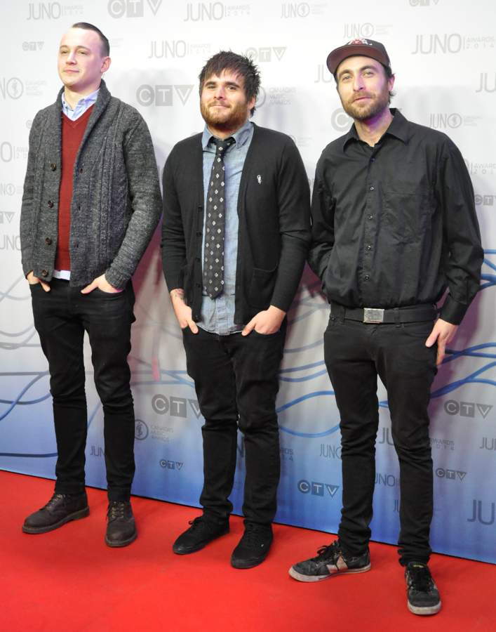2014 Juno Awards - Red Carpet The Flatliners