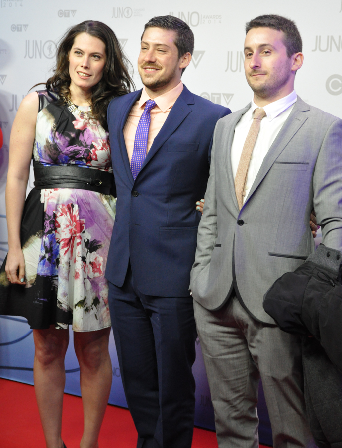 2014 Juno Awards - Red Carpet Brin Bernstein and Daniel Rosenberg
