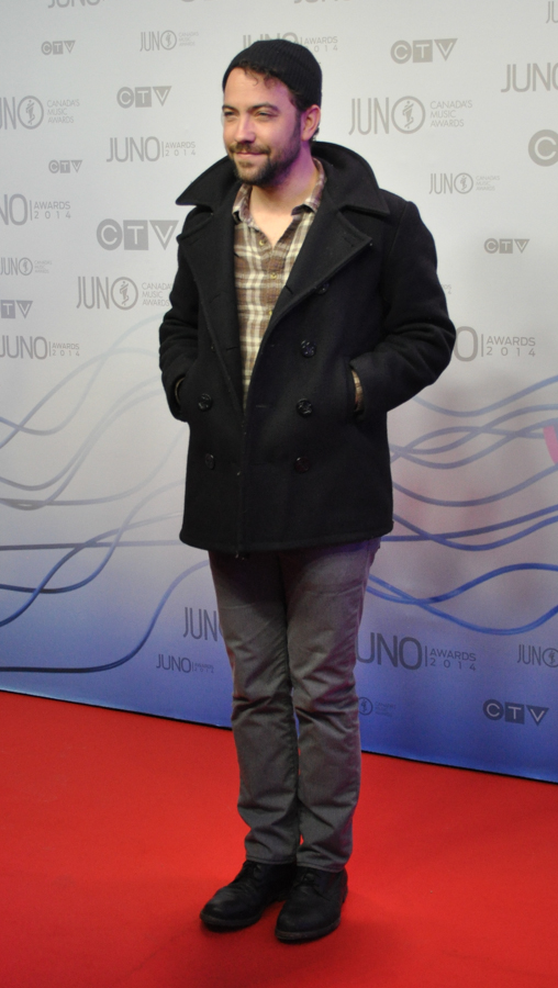 2014 Juno Awards - Red Carpet Justin Rutledge - WINNER Roots & Traditional Album of the Year – Solo