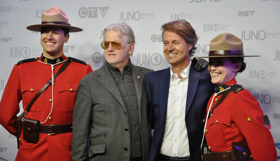 2014 Juno Awards - Red Carpet Jim Cuddy and Greg Keelor