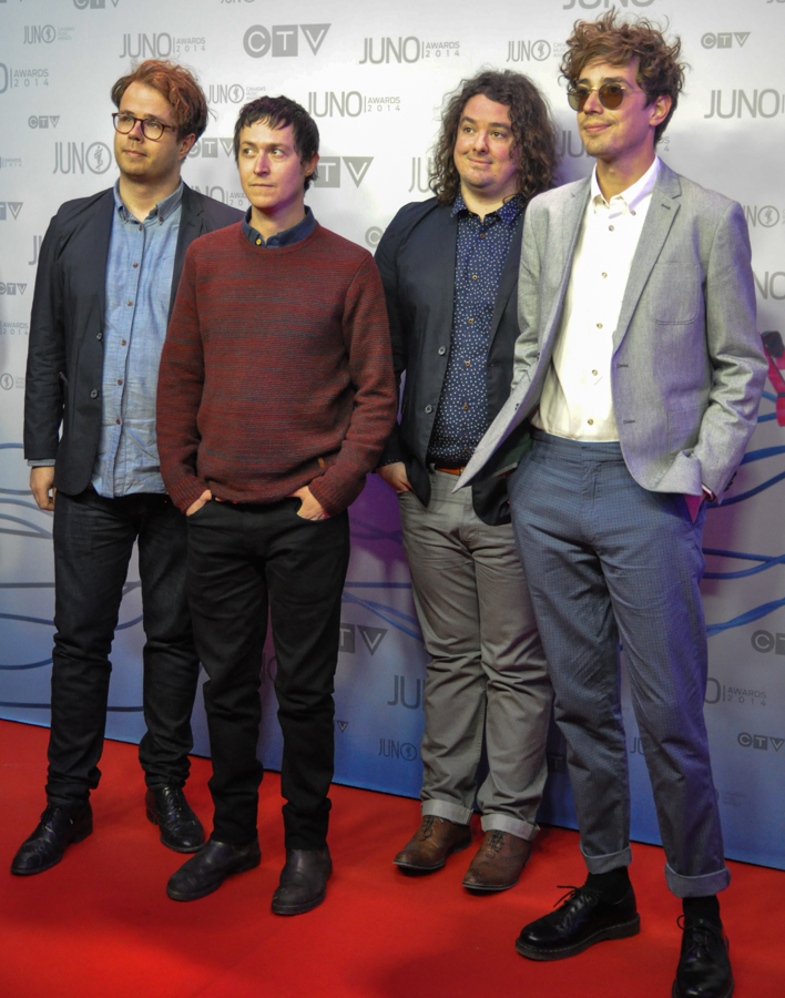 2014 Juno Awards - Red Carpet Born Ruffians