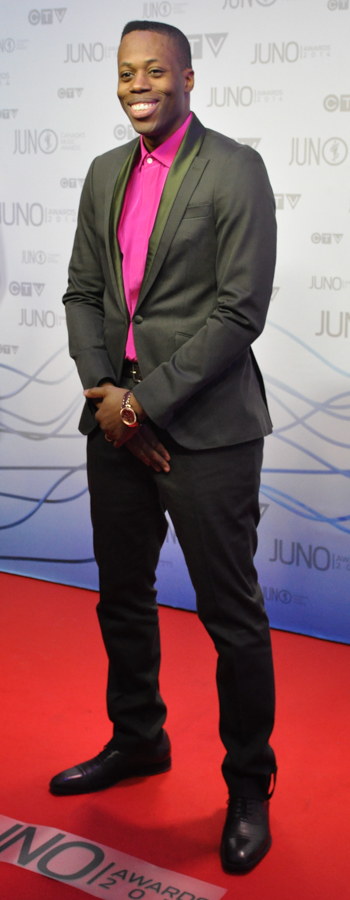 2014 Juno Awards - Red Carpet Kardinal Offishall - WINNER R&B/Soul Recording of the Year