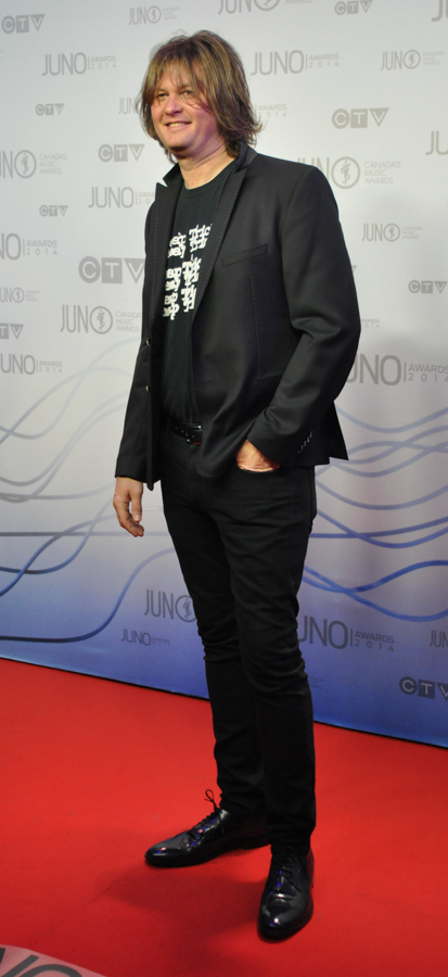 2014 Juno Awards - Red Carpet Eric Ratz - WINNER Recording Engineer of the Year