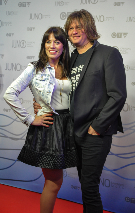 2014 Juno Awards - Red Carpet Eric Ratz - WINNER Recording Engineer of the Year