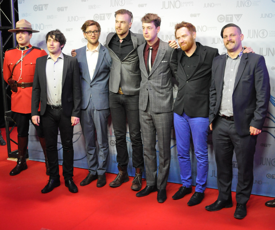 2014 Juno Awards - Red Carpet Royal Canoe