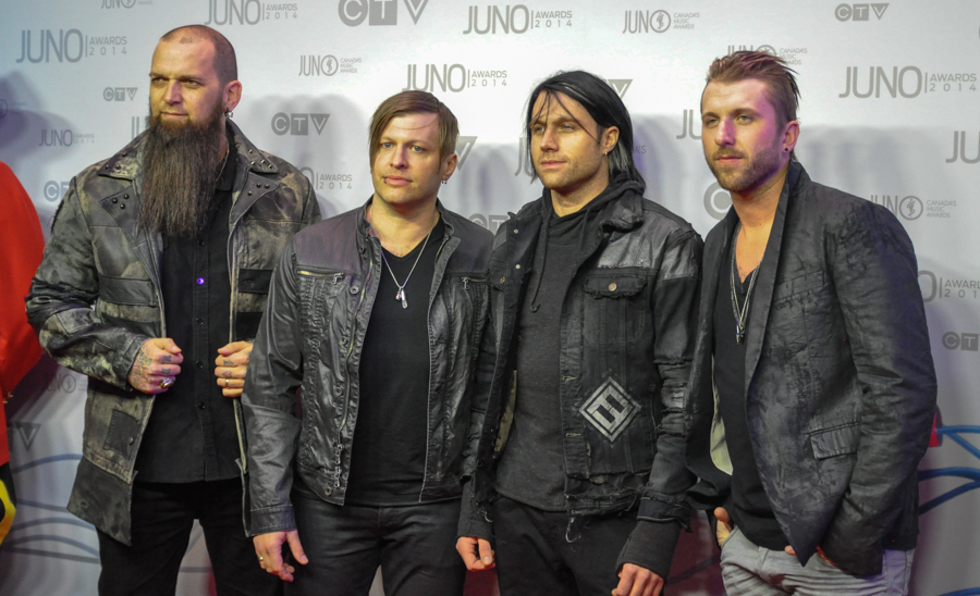 2014 Juno Awards - Red Carpet Three Days Grace