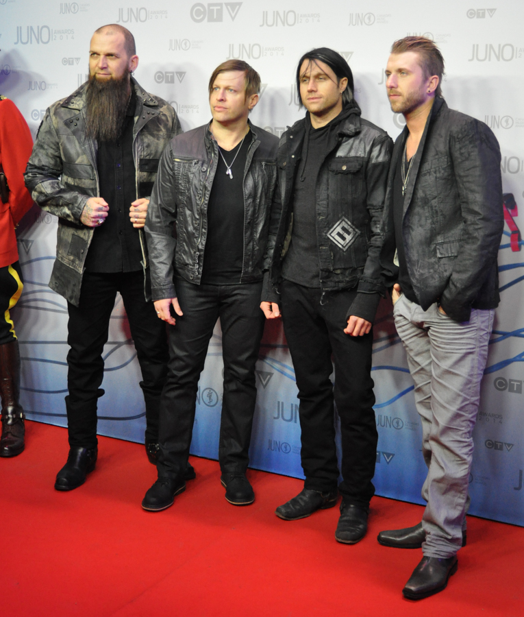 2014 Juno Awards - Red Carpet Three Days Grace