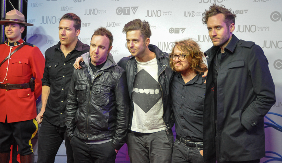 2014 Juno Awards - Red Carpet One Republic