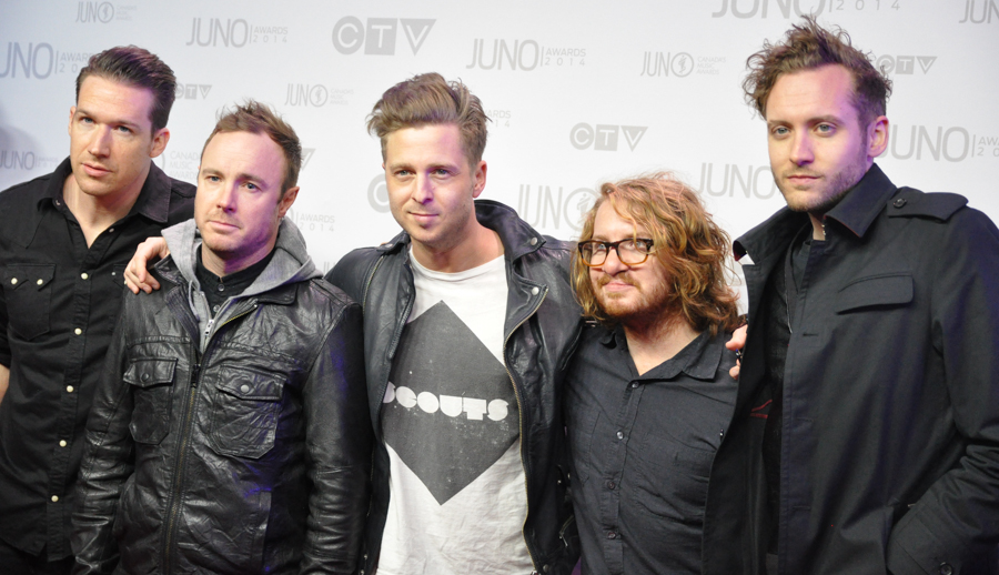 2014 Juno Awards - Red Carpet One Republic