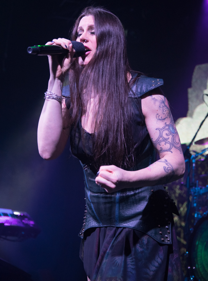 Floor Jansen - Nightwish - Decades Tour - Rapids Theater, Niagara Falls, NY - 23-Mar-2018