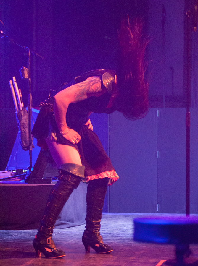 Floor Jansen - Nightwish - Decades Tour - Rapids Theater, Niagara Falls, NY - 23-Mar-2018