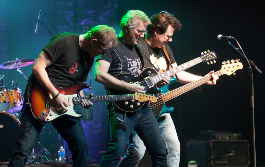 Rik Emmett, Resultion 9, Paul DeLong, Dave Dunlop, Steve Skingley, Mississauga, Living Arts Centre, Alex Lifeson, James LaBrie, TRIUMPH