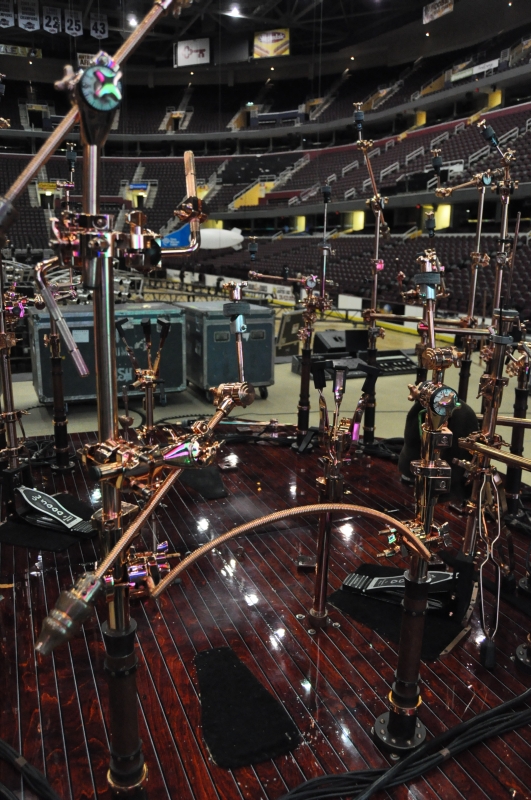 RUSH Time Machine Tour - Neil's Drum Kit Electronic Kit Stands