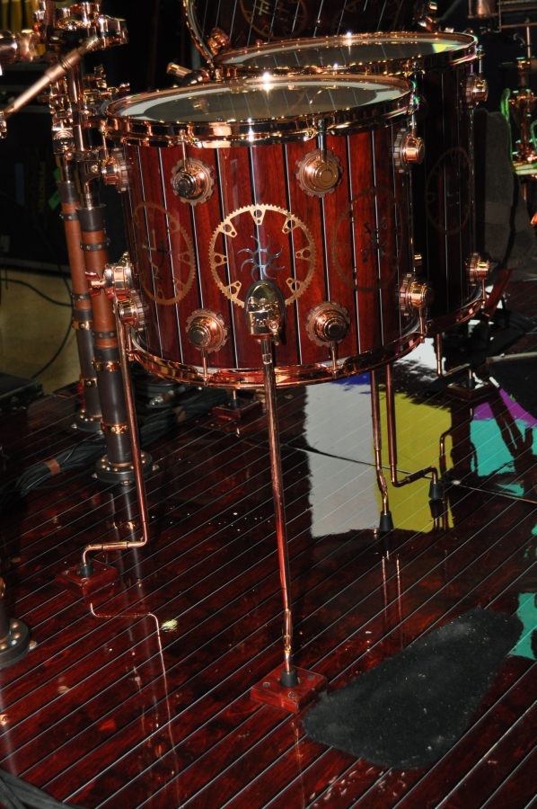 RUSH Time Machine Tour - Neil's Drum Kit Floor Toms Right