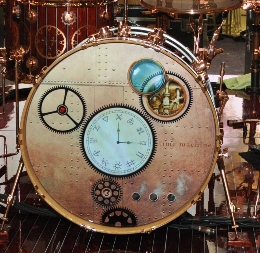 RUSH Time Machine Tour - Neil's Drum Kit Kick Drum Close Up