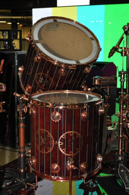 RUSH Time Machine Tour - Neil's Drum Kit Floor Toms Right