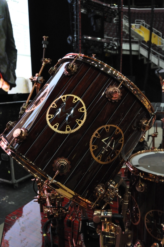 RUSH Time Machine Tour - Neil's Drum Kit Floor Toms Right