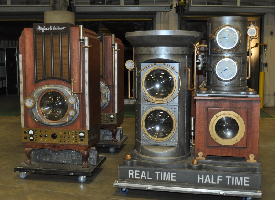 RUSH Time Machine Tour - Alex and Geddy's Backline Waiting Backstage