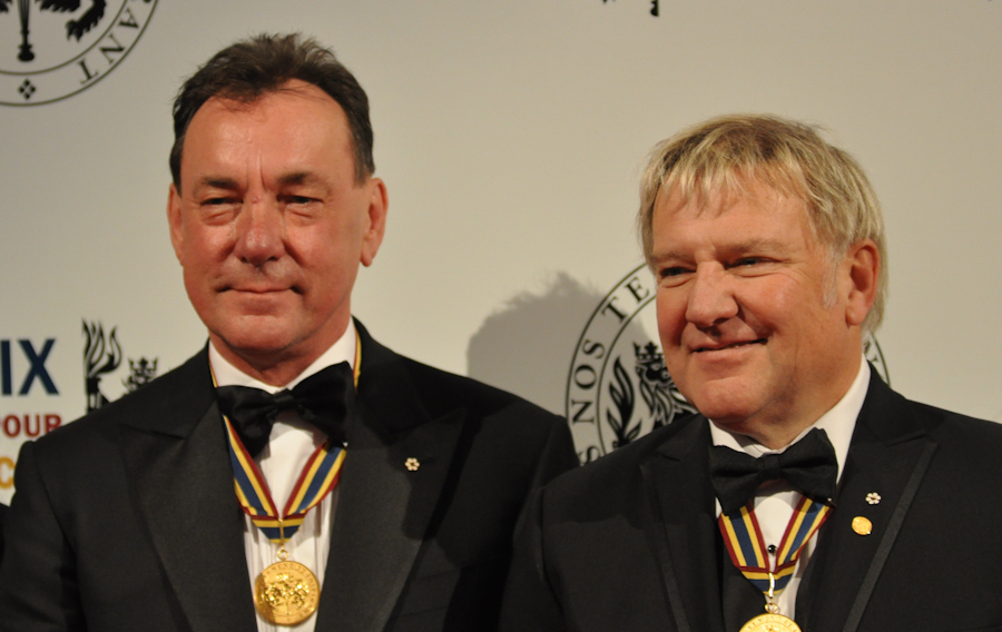 2012 Governor General Performing Arts Awards National Arts Centre - RUSH Neil Peart, Alex Lifeson