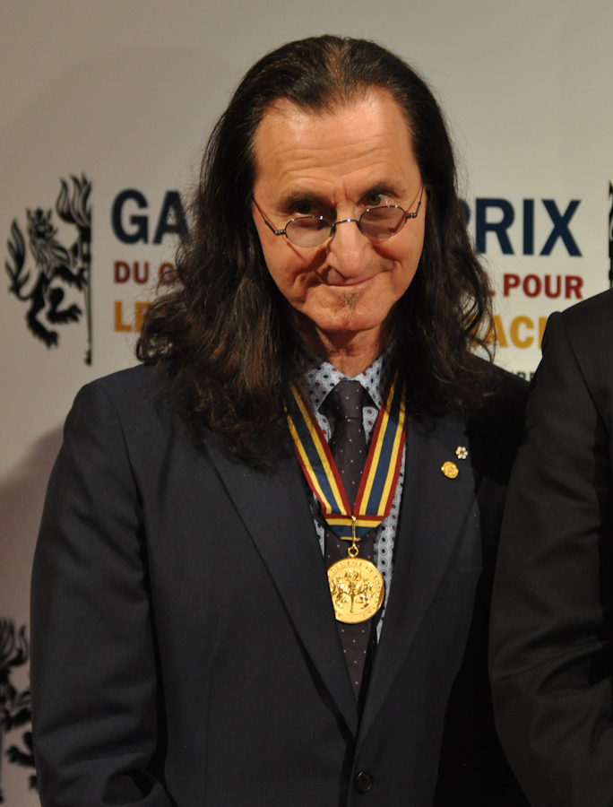 2012 Governor General Performing Arts Awards National Arts Centre - RUSH Geddy Lee