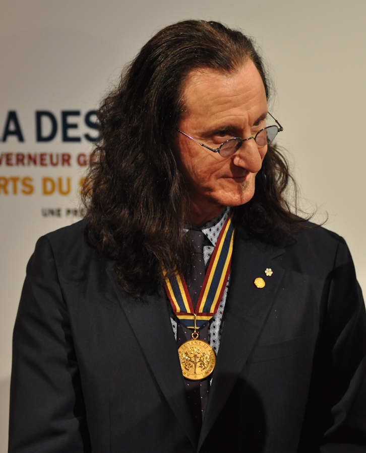 2012 Governor General Performing Arts Awards National Arts Centre - RUSH Geddy Lee