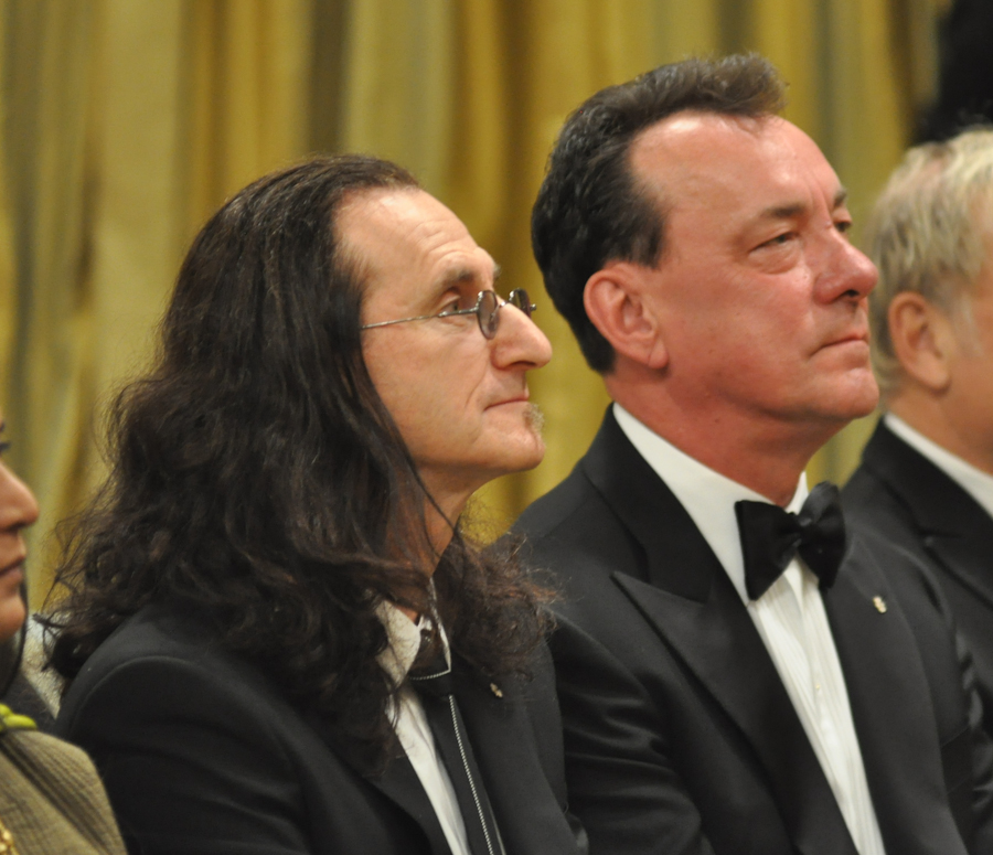 2012 Governor General Performing Arts Awards - RUSH Geddy Lee, Neil Peart