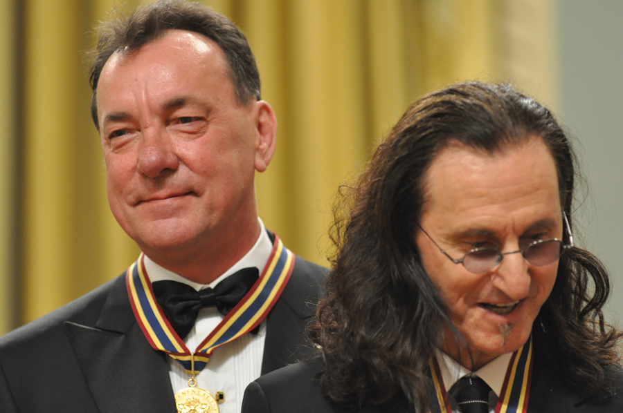 2012 Governor General Performing Arts Awards - RUSH Neil Peart, Geddy Lee