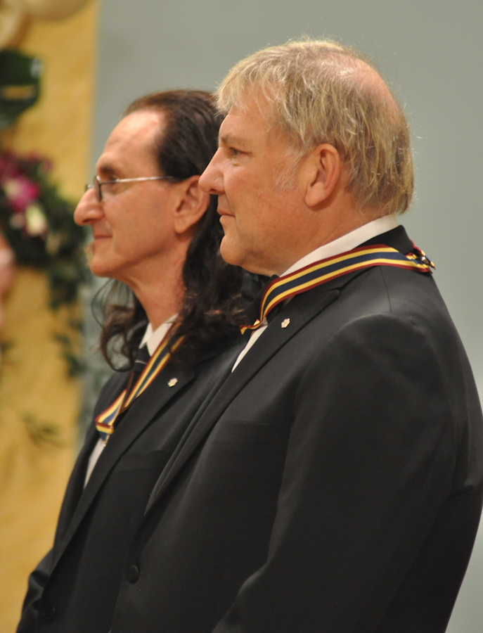 2012 Governor General Performing Arts Awards - RUSH Alex Lifeson, Geddy Lee