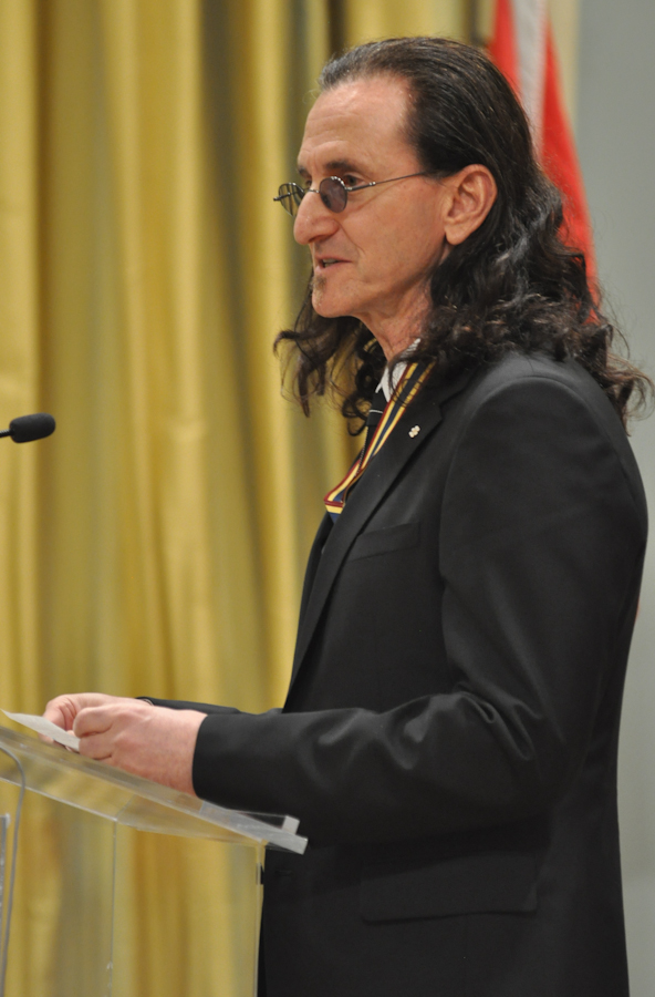 2012 Governor General Performing Arts Awards - RUSH Geddy Lee